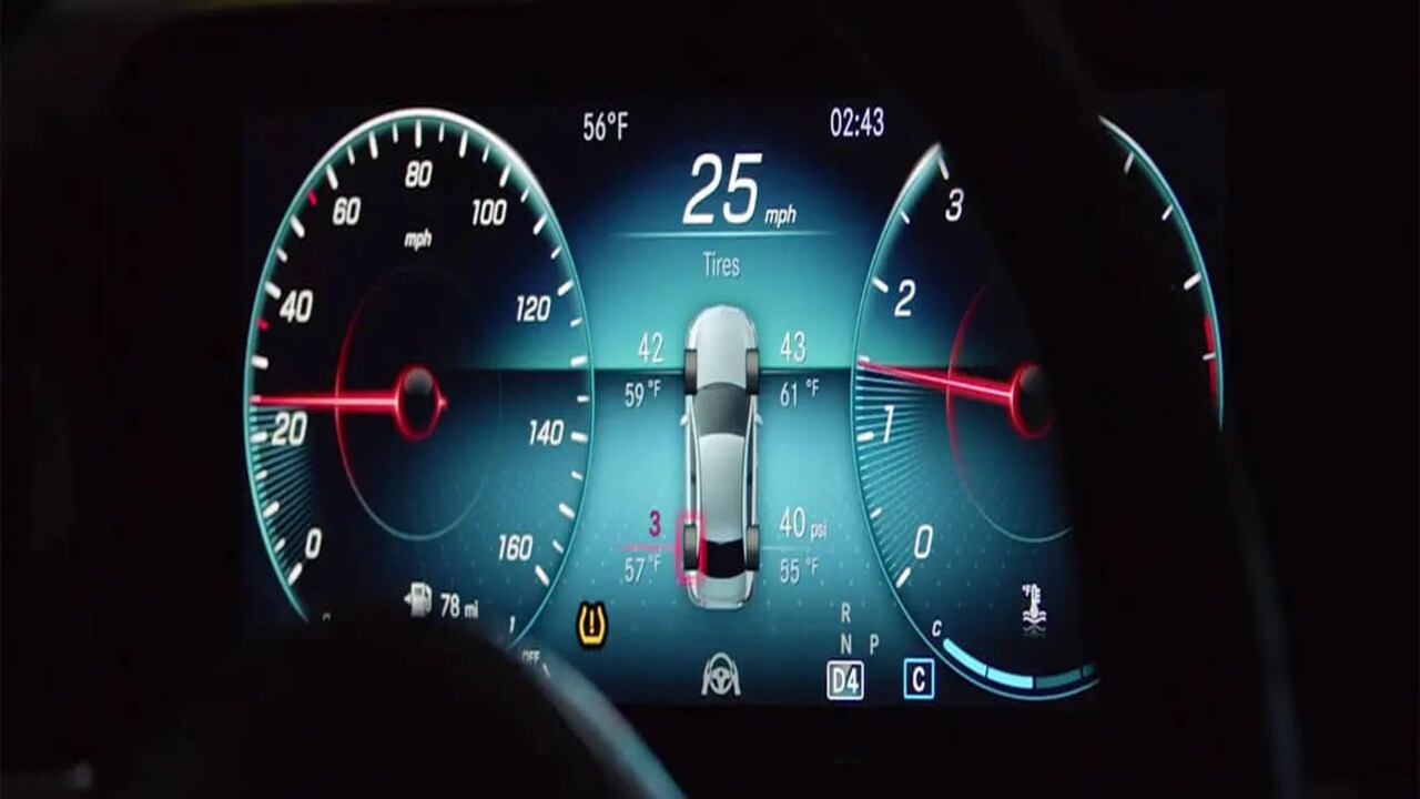 MercedesBenz Tpms Wheel Sensor Missing Resolve Now