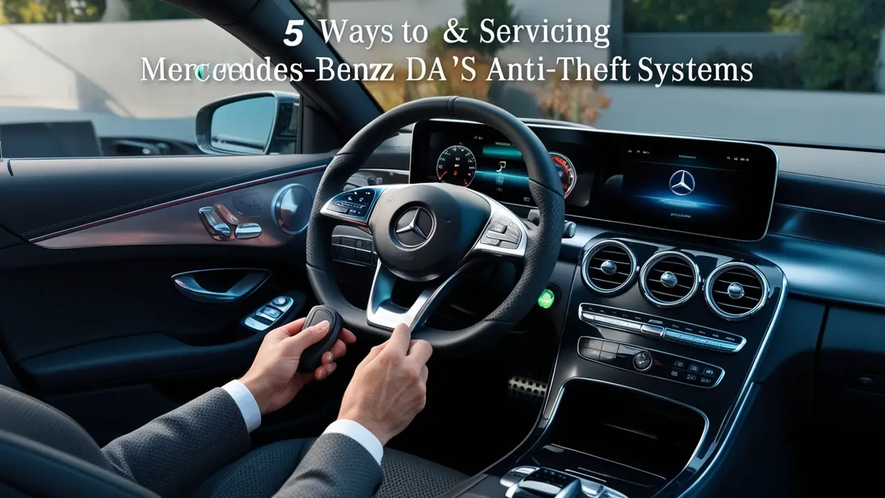 5 Ways To Maintain & Servicing Mercedes-Benz DAS Anti-Theft Systems