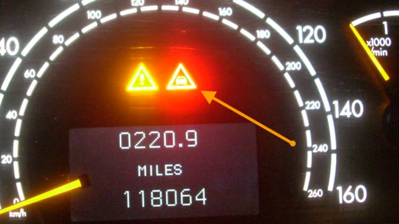 Causes Of The Mercedes Red Triangle Warning Light Activation