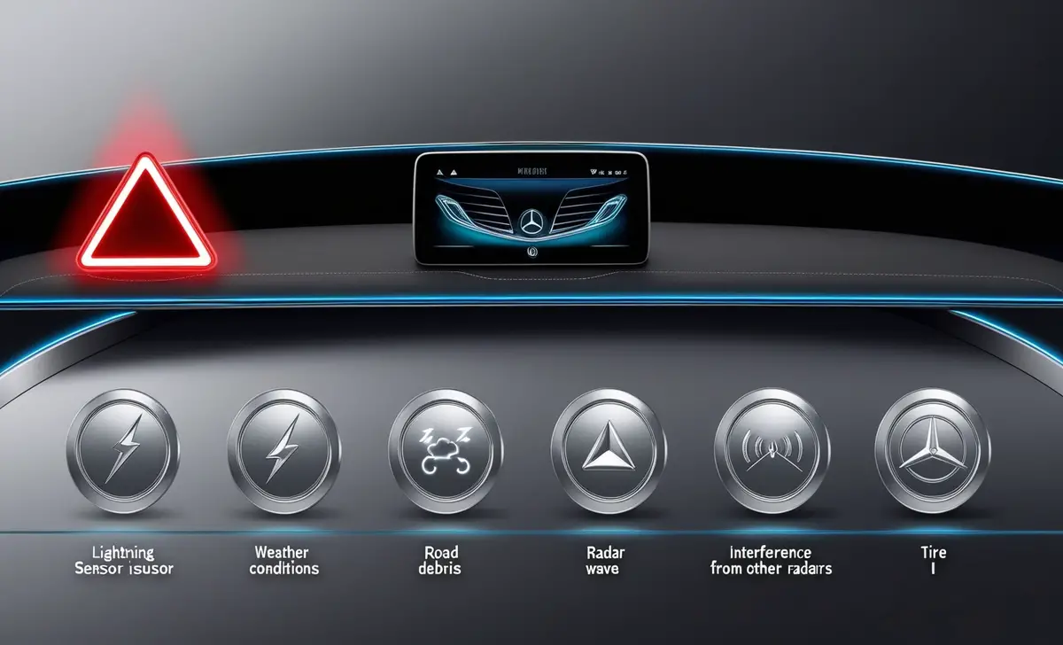 Causes Of The Mercedes Red Triangle Warning Light Activation