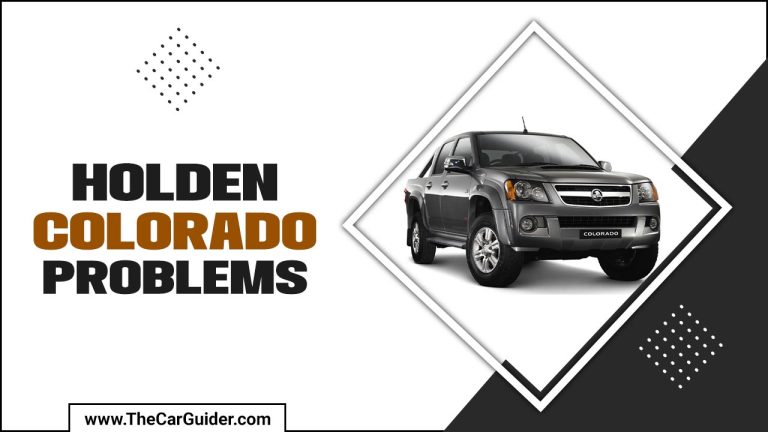 How To Fix Holden Colorado Problems