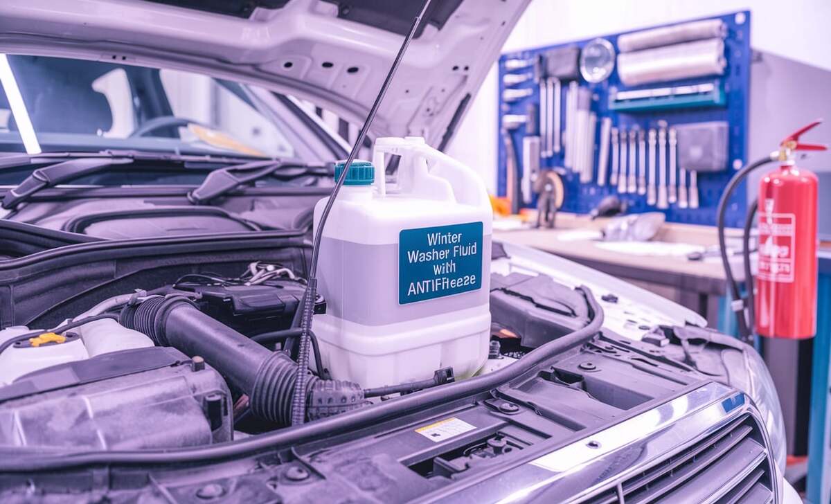 How Do You Prevent Washer Fluid From Freezing In A Mercedes