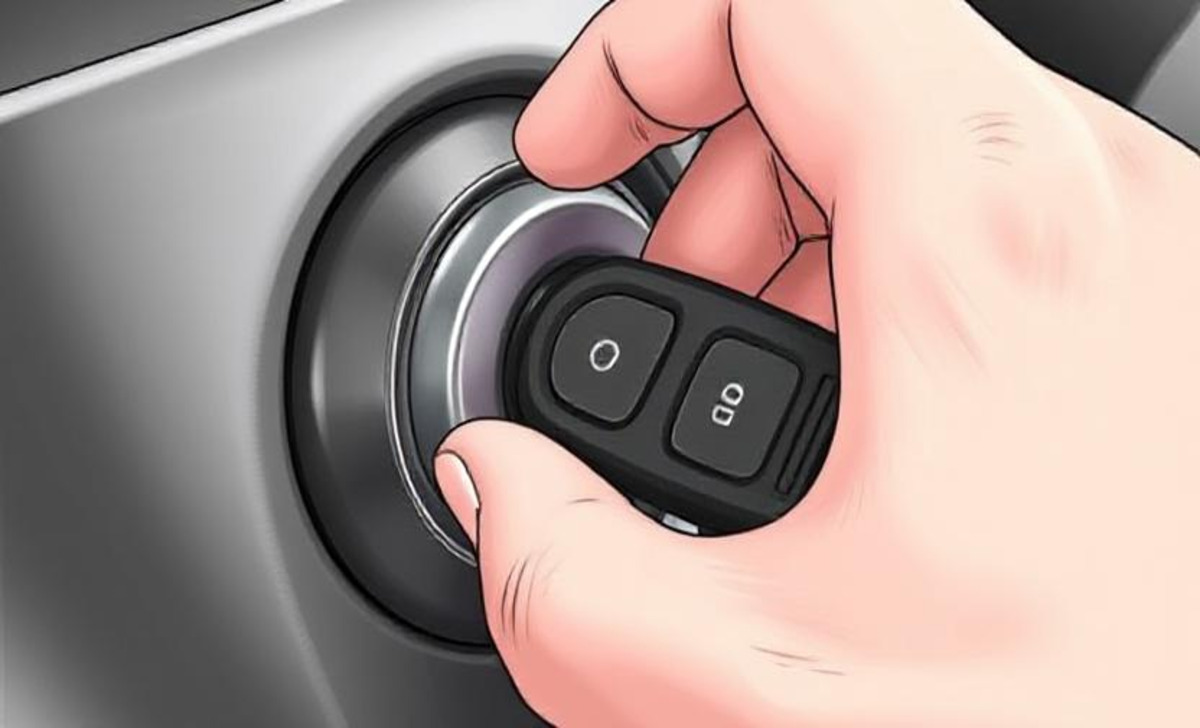 Insert The Ignition Key And Turn It To The “On” Position