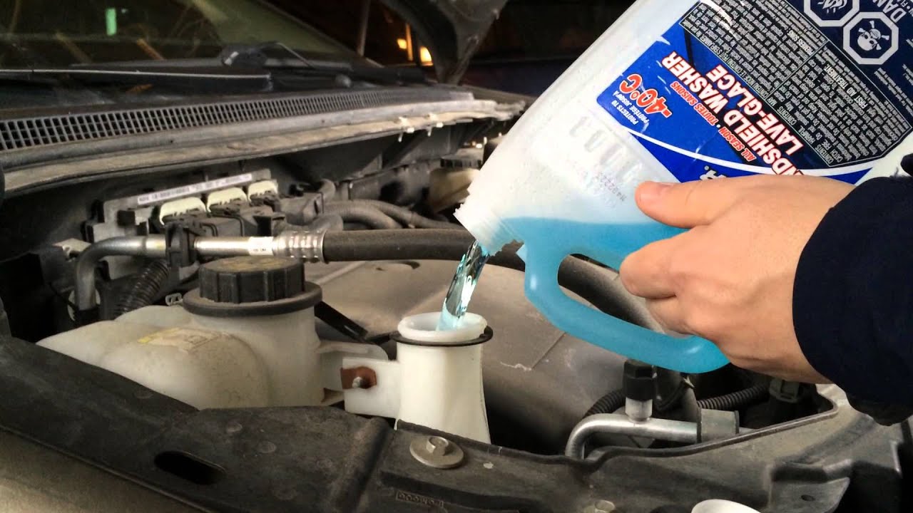 Top Up Washer Fluid Mercedes 6 Revitalize Drive