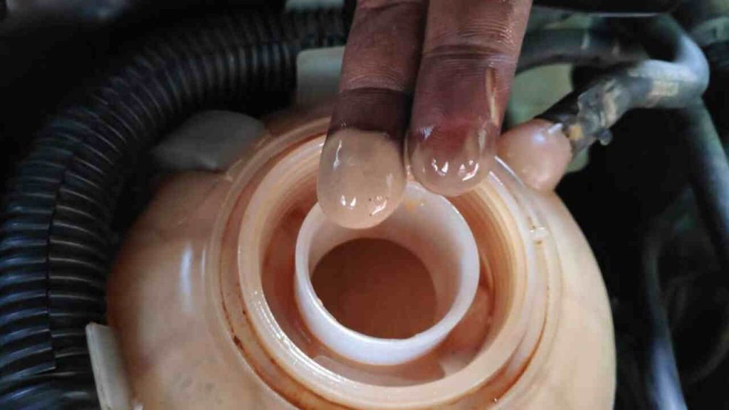 Milky Power Steering Fluid [Goodbye To The Problem Forever]