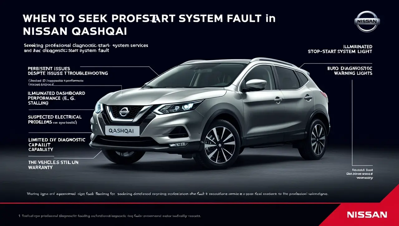 When To Seek Professional Help For A Stop-Start System Fault In Nissan Qashqai