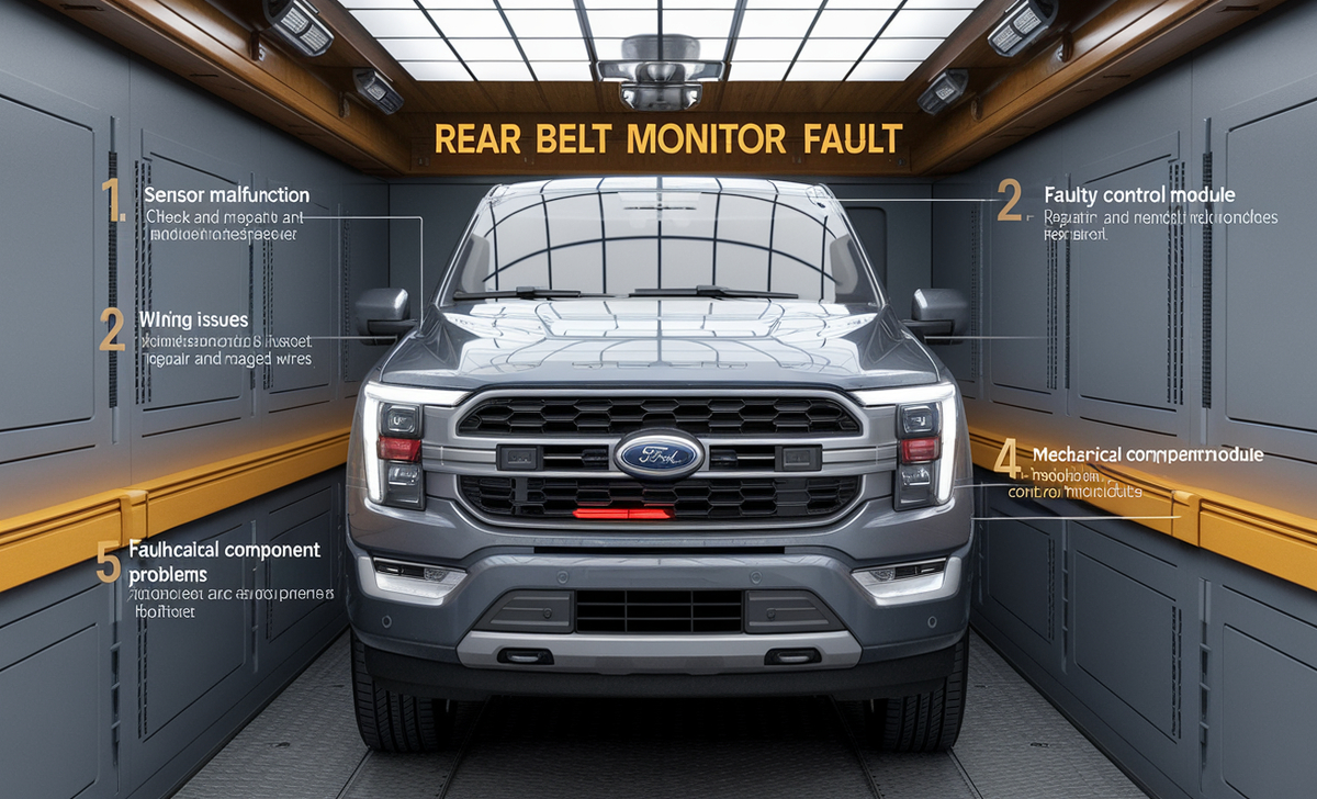 5 Causes And Solutions For Rear Belt Monitor Fault On Ford