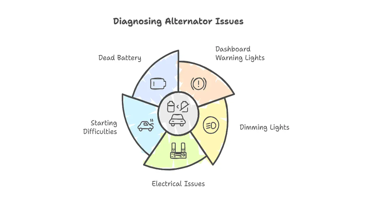 Common Symptoms Of Alternator Fault