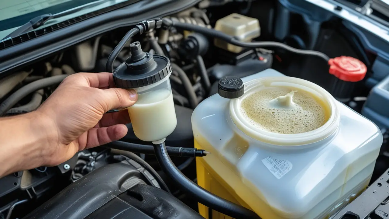 How To Check For Milky Power Steering Fluid