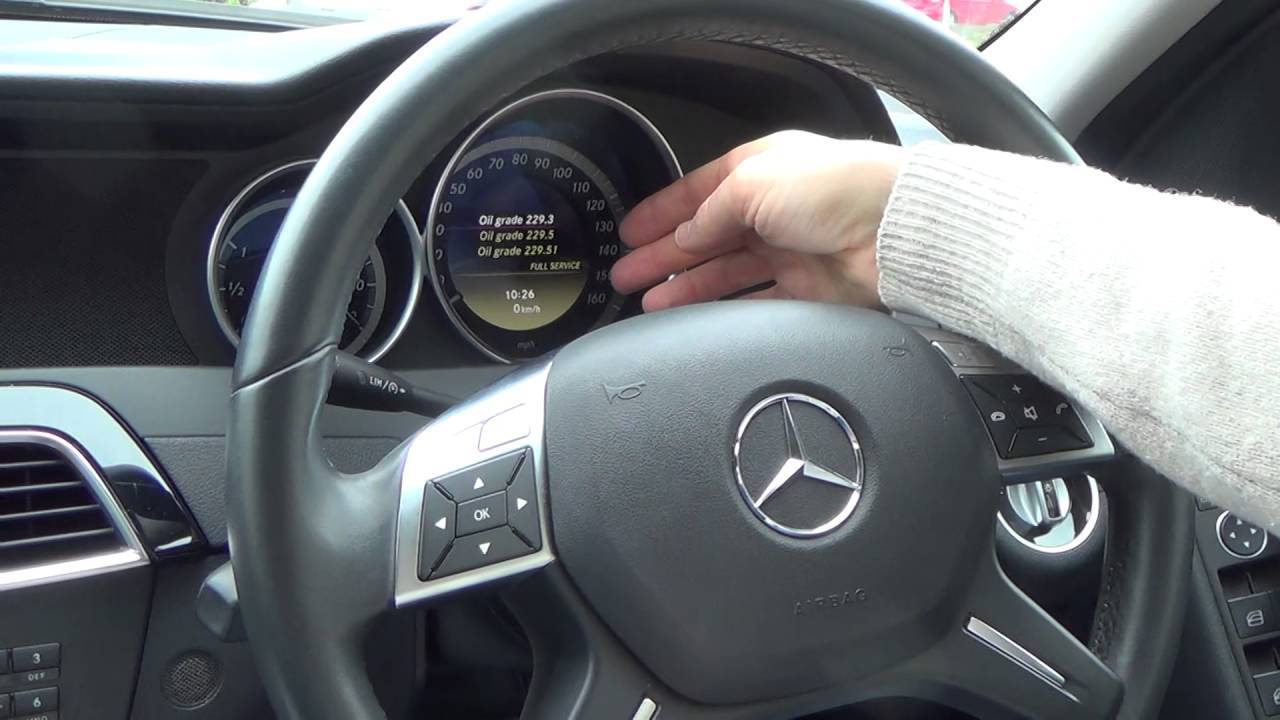How to Reset A B2 Service Notification On A Mercedes