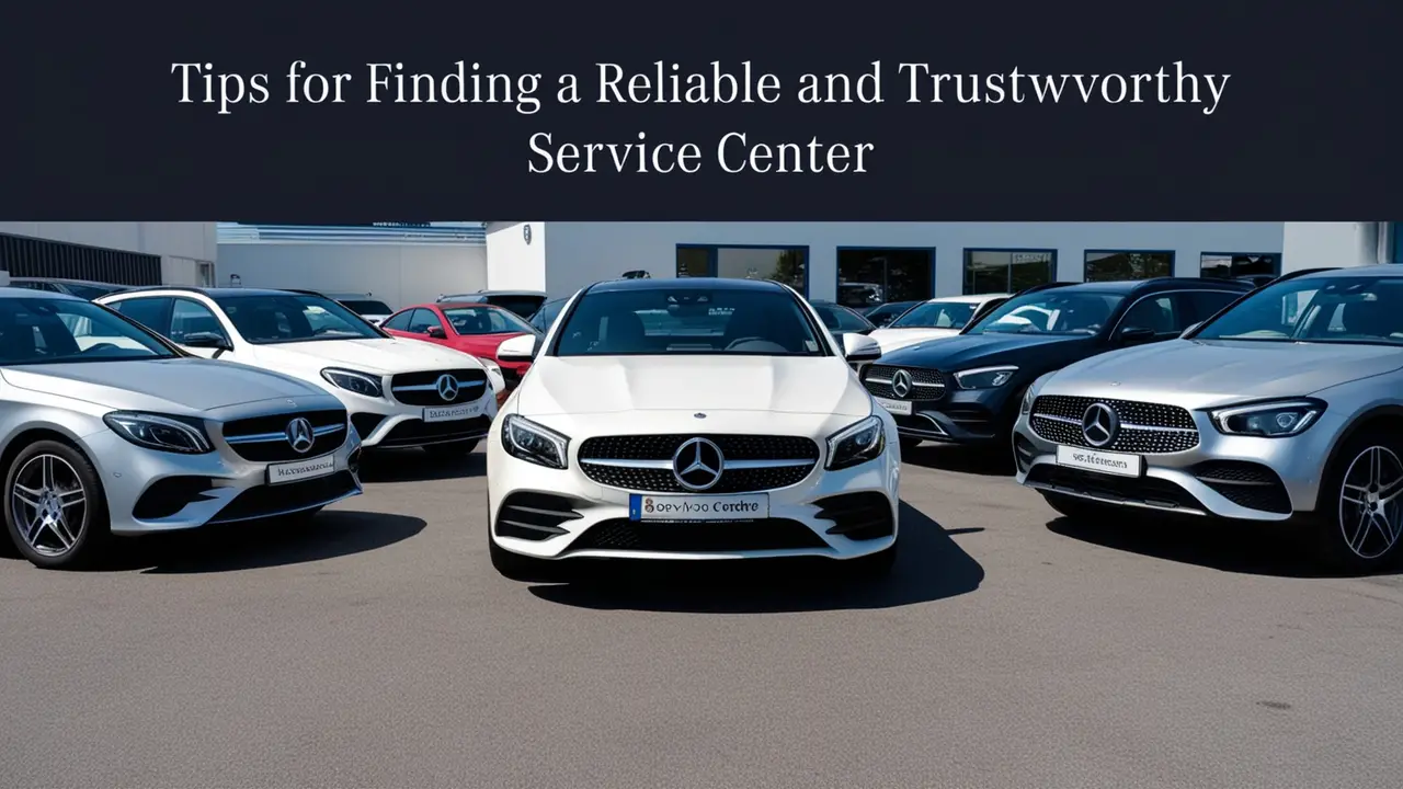 Tips For Finding A Reliable And Trustworthy Mercedes Service Center