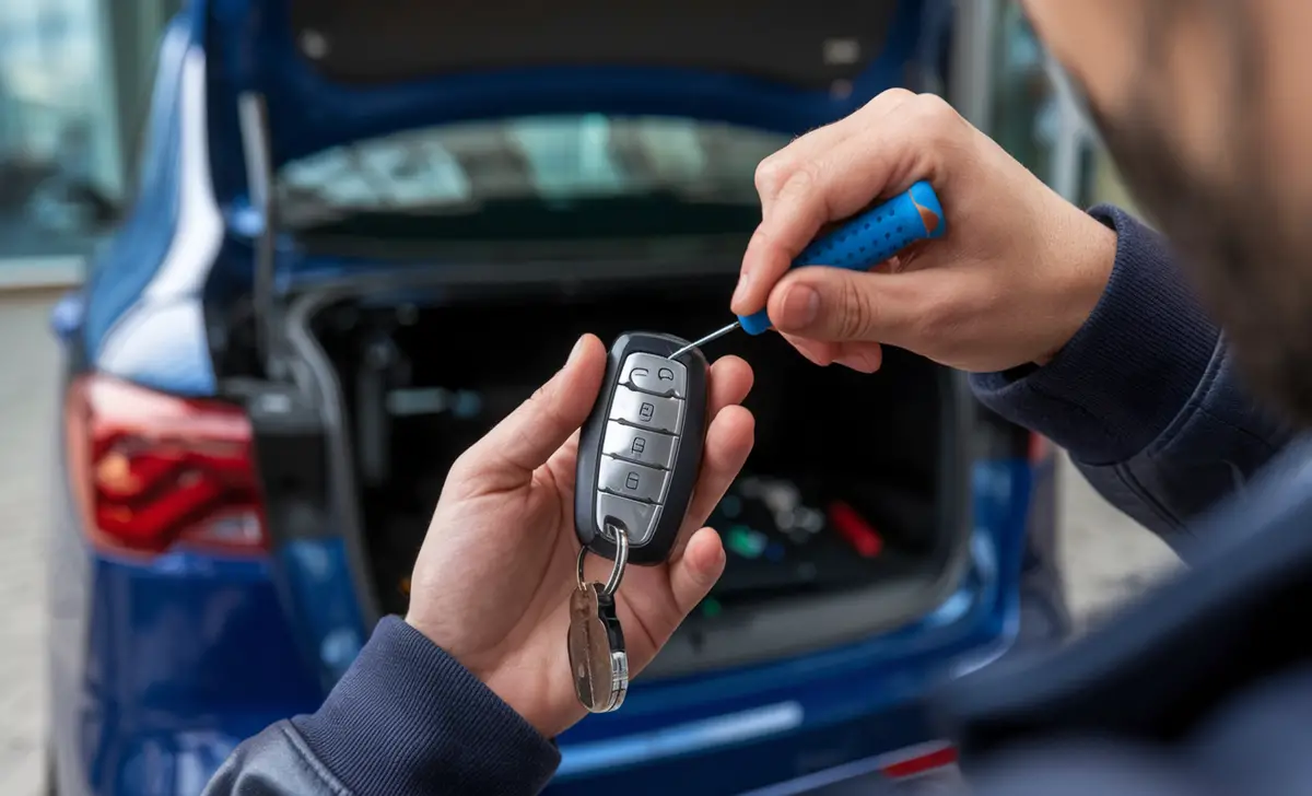 Replacing The Key Fob Battery