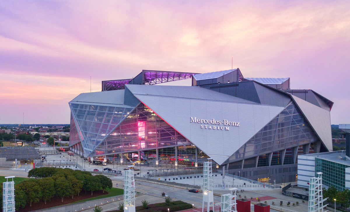 The Atlanta Falcons Of The National Football League (NFL) Plays Here