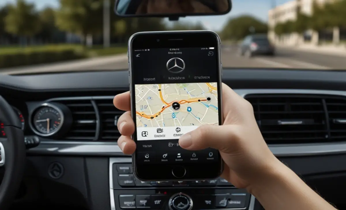 Using the Mercedes-Benz Mobile App