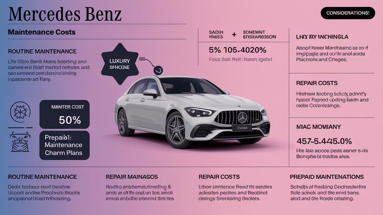 Breakdown Of Mercedes Benz Maintenance Costs