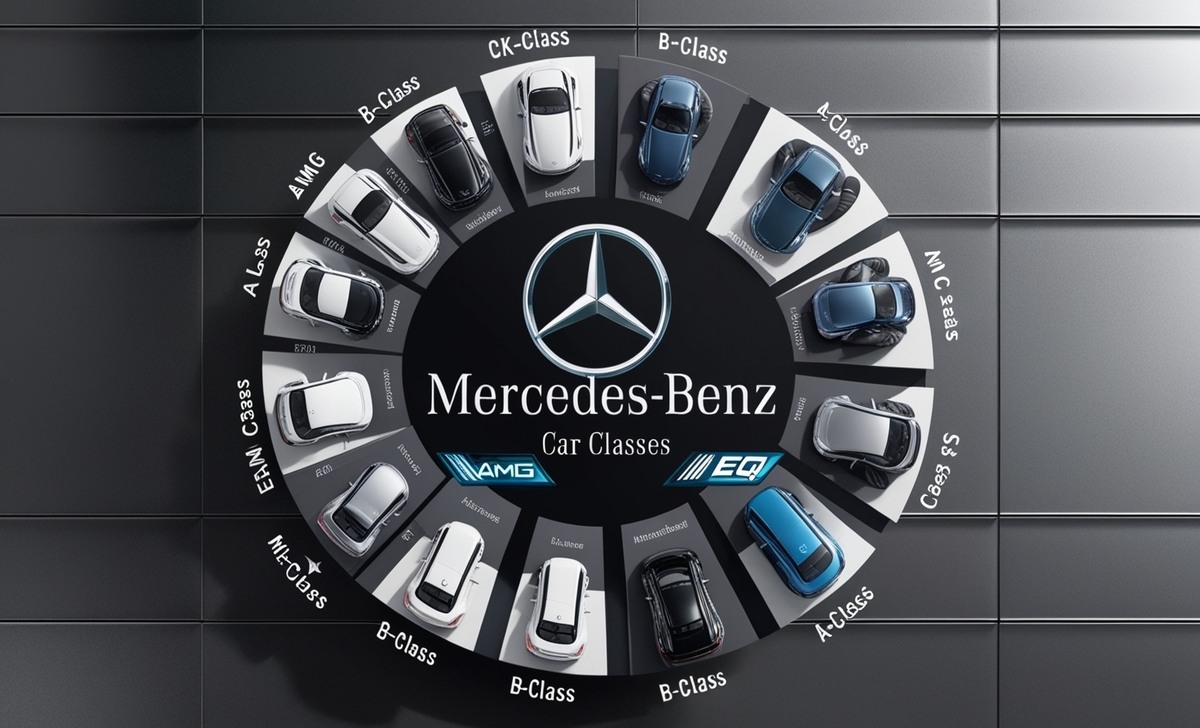 Differences In Mercedes-Benz Car Classes Explained