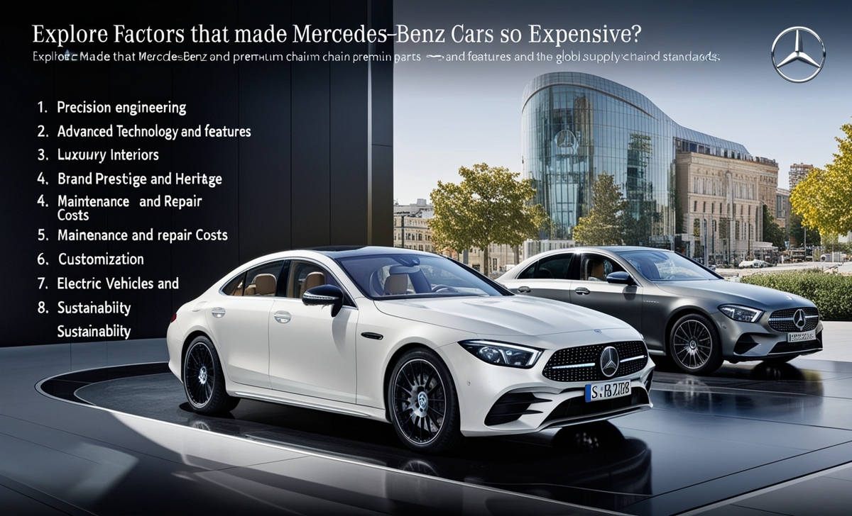 Explore Factors That Made Mercedes-Benz Cars So Expensive