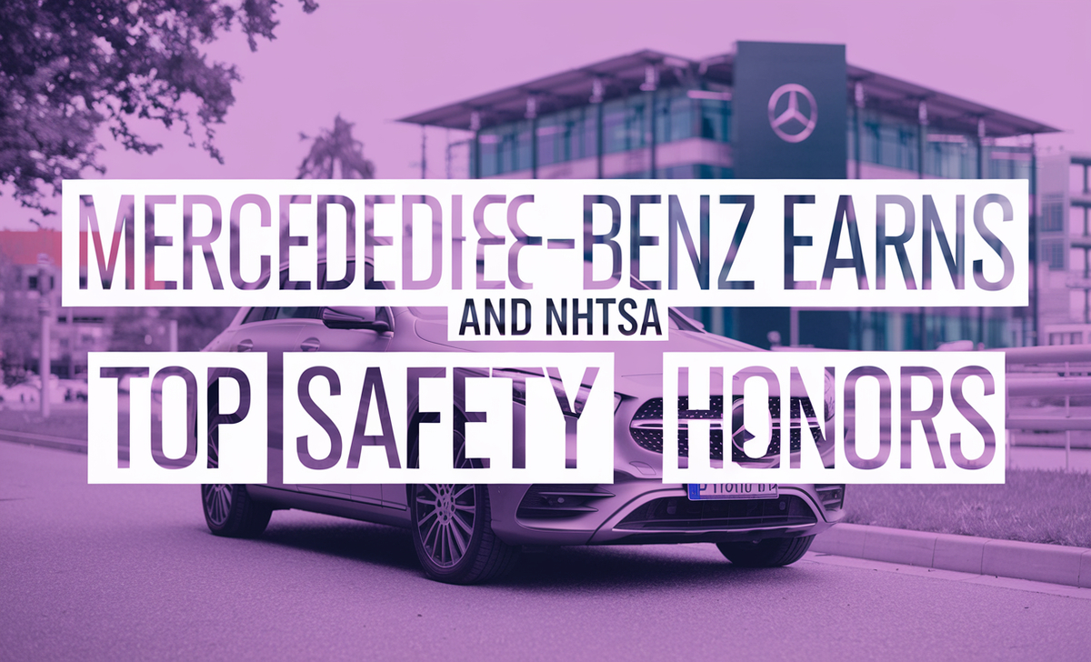 Mercedes-Benz Earns IIHS And NHTSA Top Safety Honors