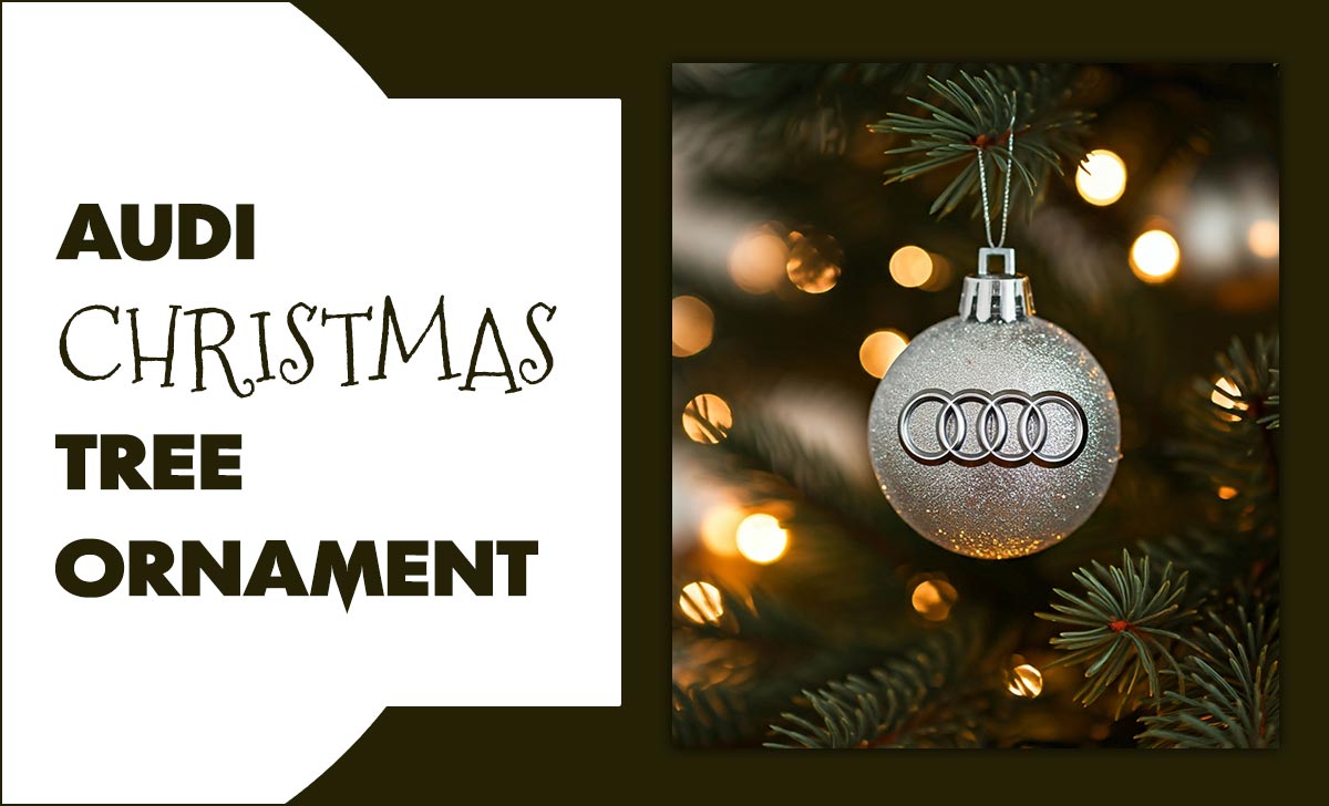 Audi Christmas Tree Ornament