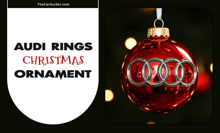 Audi Rings Christmas Ornament: A Perfect Holiday Touch For Car Enthusiasts