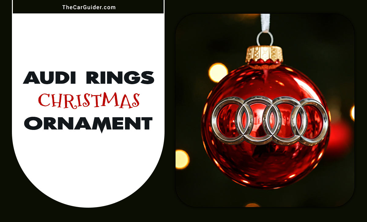 Audi Rings Christmas Ornament