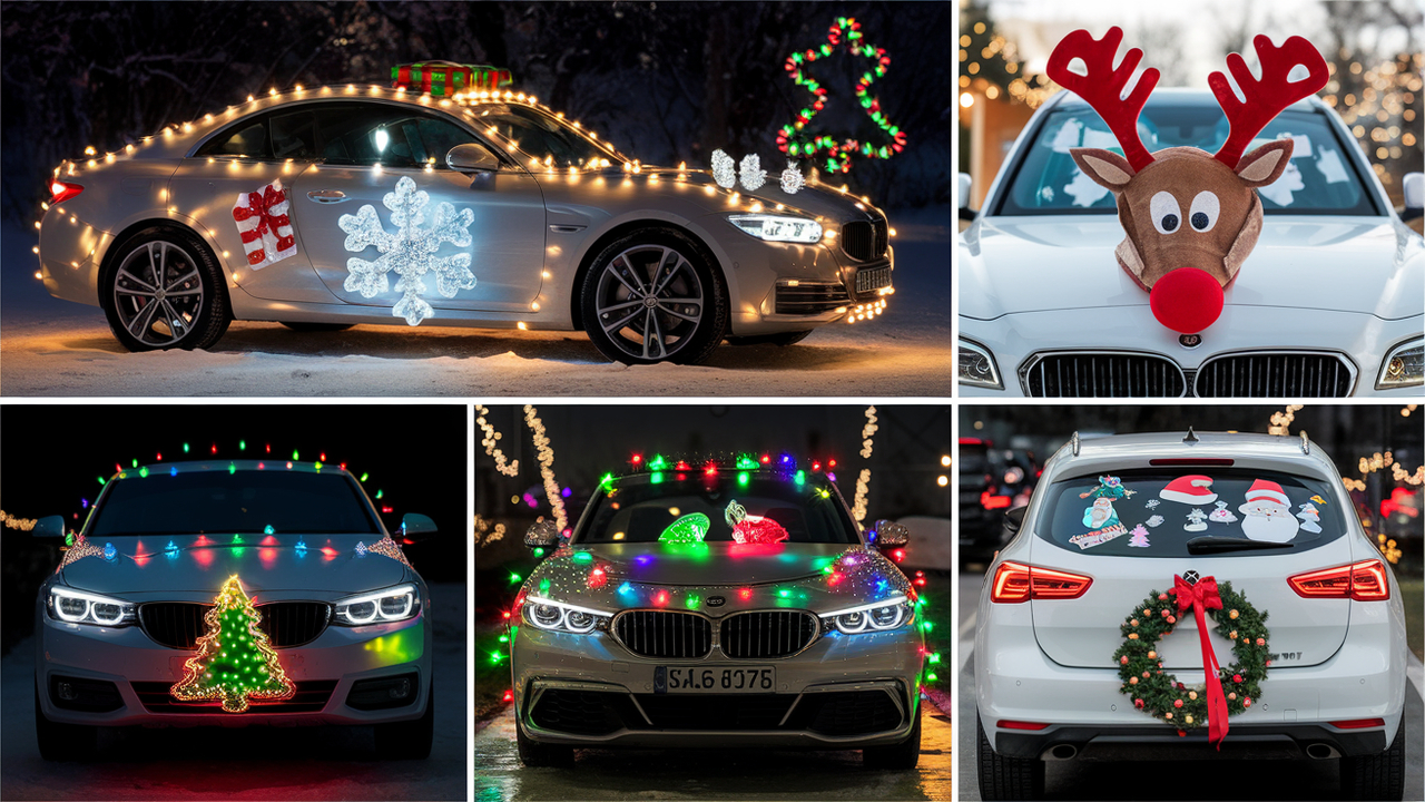 Best 10 Christmas Car Decorations Ideas