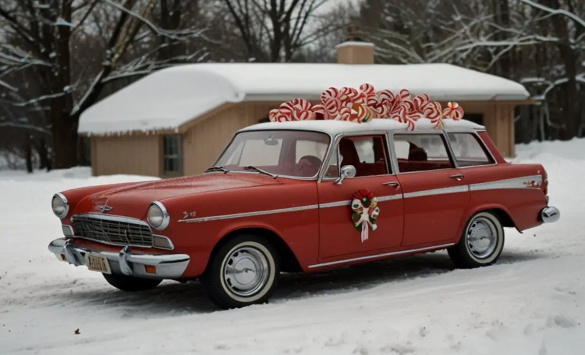 Candy Cane And Ornament Accents