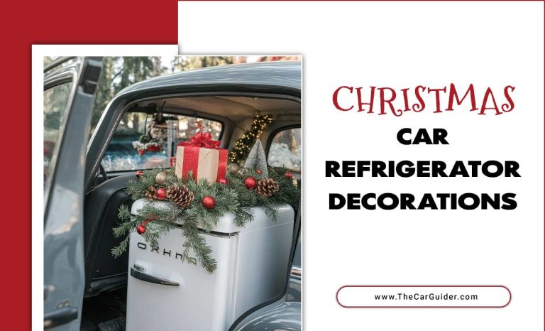 Christmas Car Refrigerator Decorations: Bringing Holiday Cheer To Unexpected Spaces