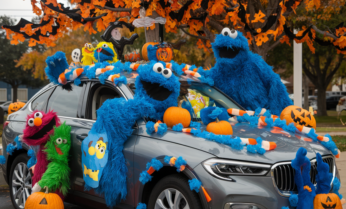 Cookie Monster And Friends