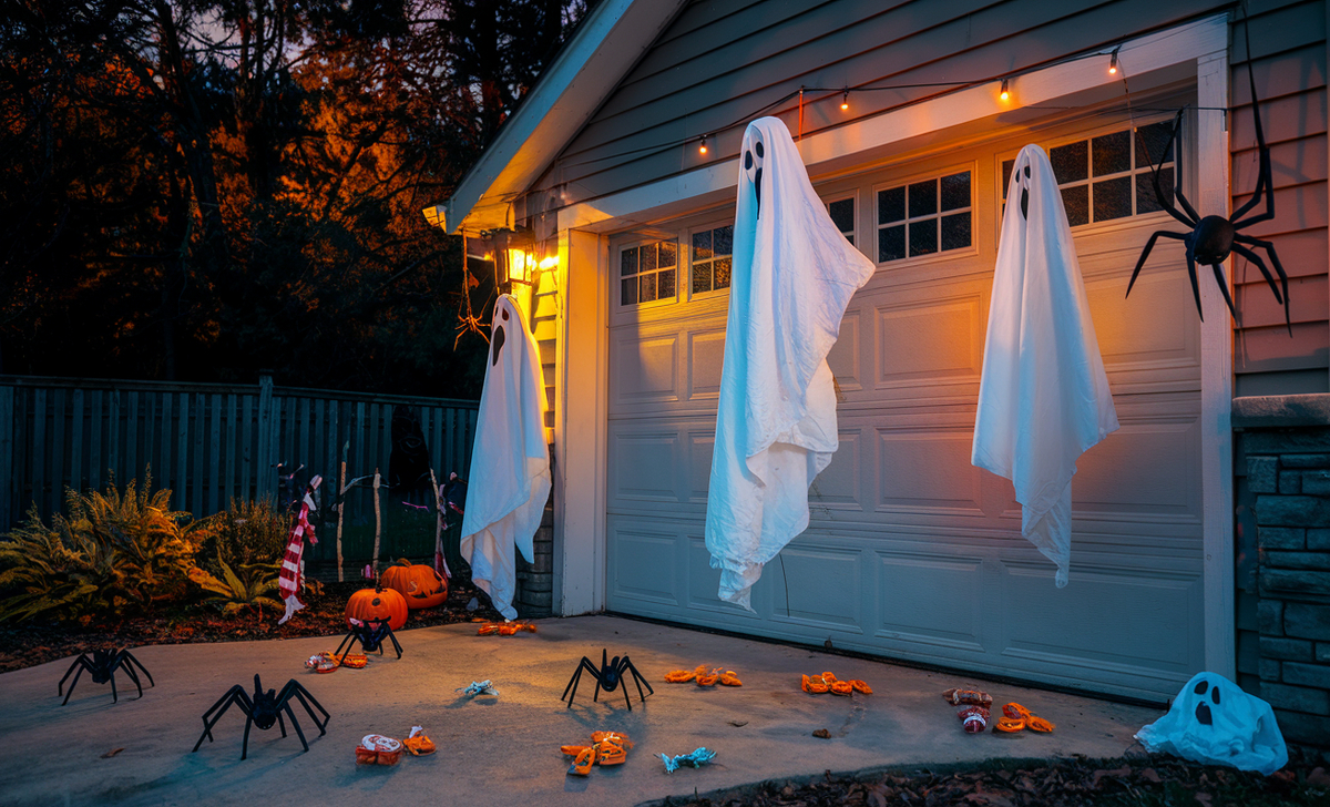 Halloween Night Scene