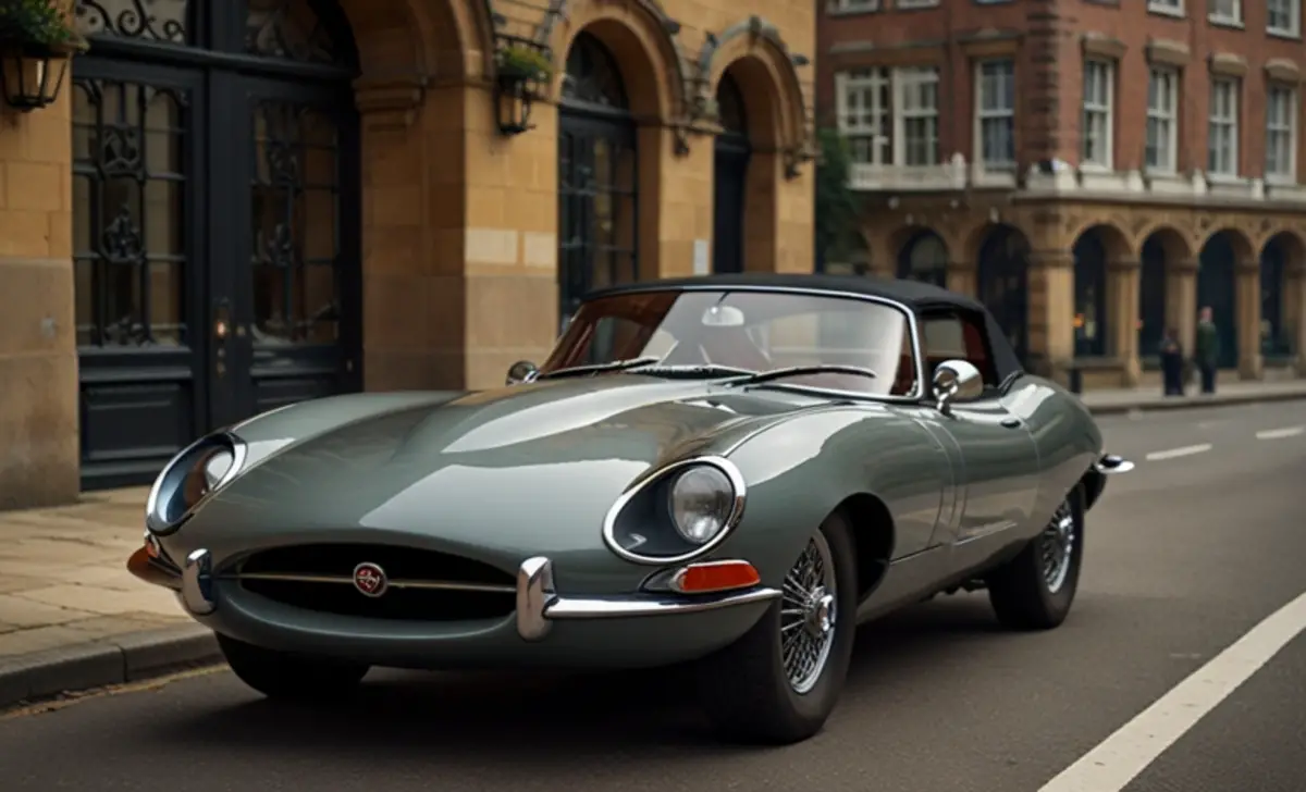 Jaguar E-Type Elegance On Wheels