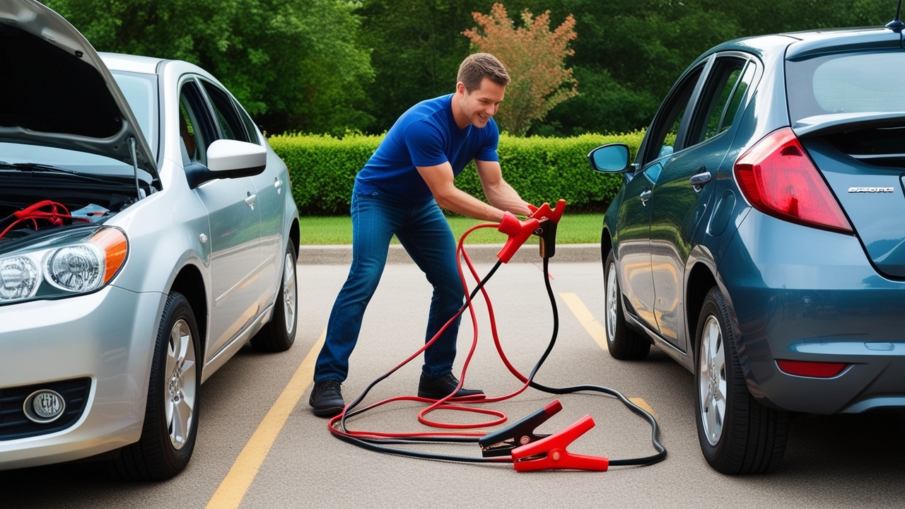 Steps To Jump Start A Car