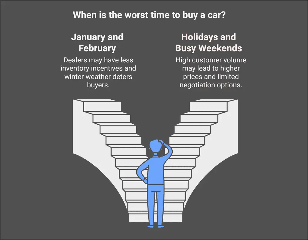 The Worst Times To Buy A Car