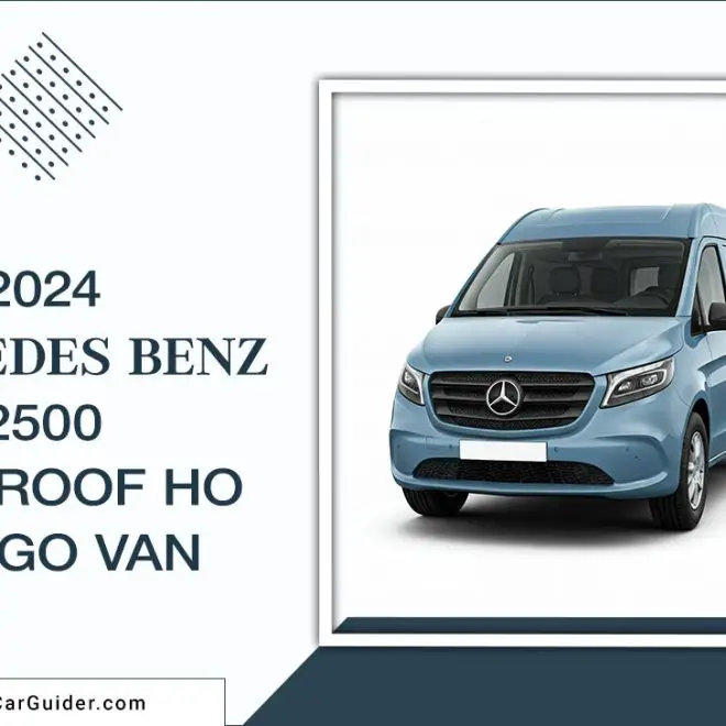 2024 Mercedes-Benz 2500 High Roof HO Cargo Van: Space Meets Luxury