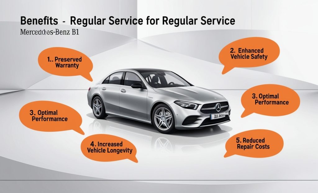 Service B1 MercedesBenz Breakdown B Service, Maintenance & Costs