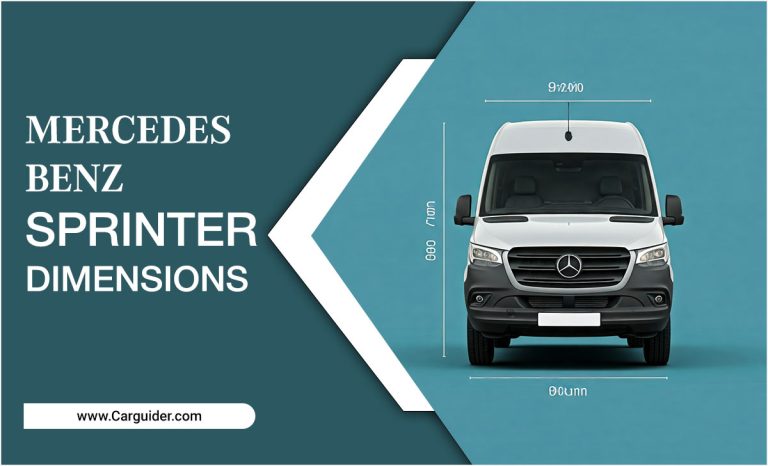 2024 Mercedes Benz Sprinter Dimensions: Interior And Exterior Breakdown