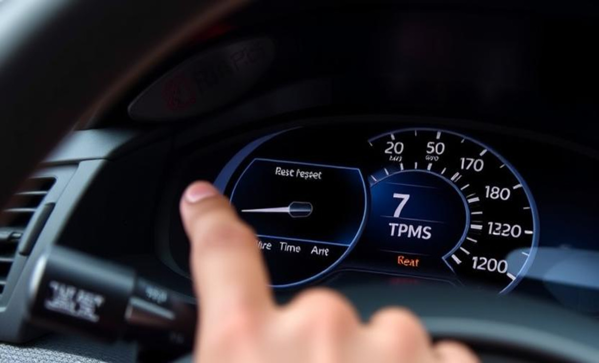Reset The Tire Pressure Monitoring System (TPMS)