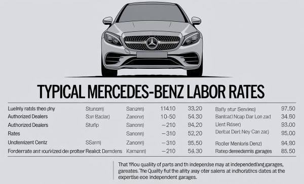 Mercedes-Benz Labor Rates: Costs, Services & Tips