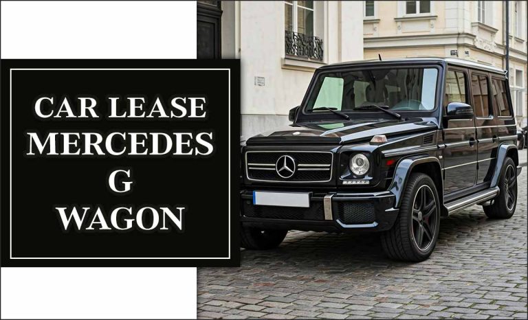 Car Lease Mercedes G Wagon: Get Offers With Flexible Lease Terms