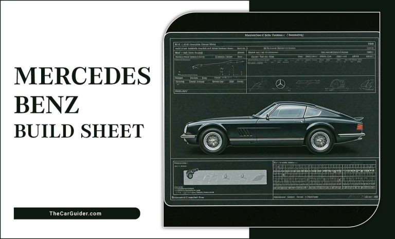 Your Mercedes Benz Build Sheet: Every Detail, Every Feature