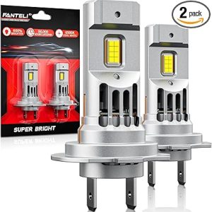 H7 LED Fog Light Bulb 34000LM 6500K Cool White | Pack of 2