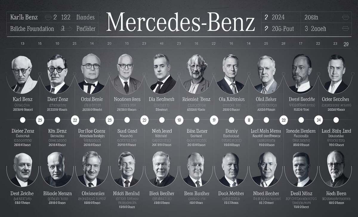 Historical Overview Of Leadership Changes At Mercedes-Benz