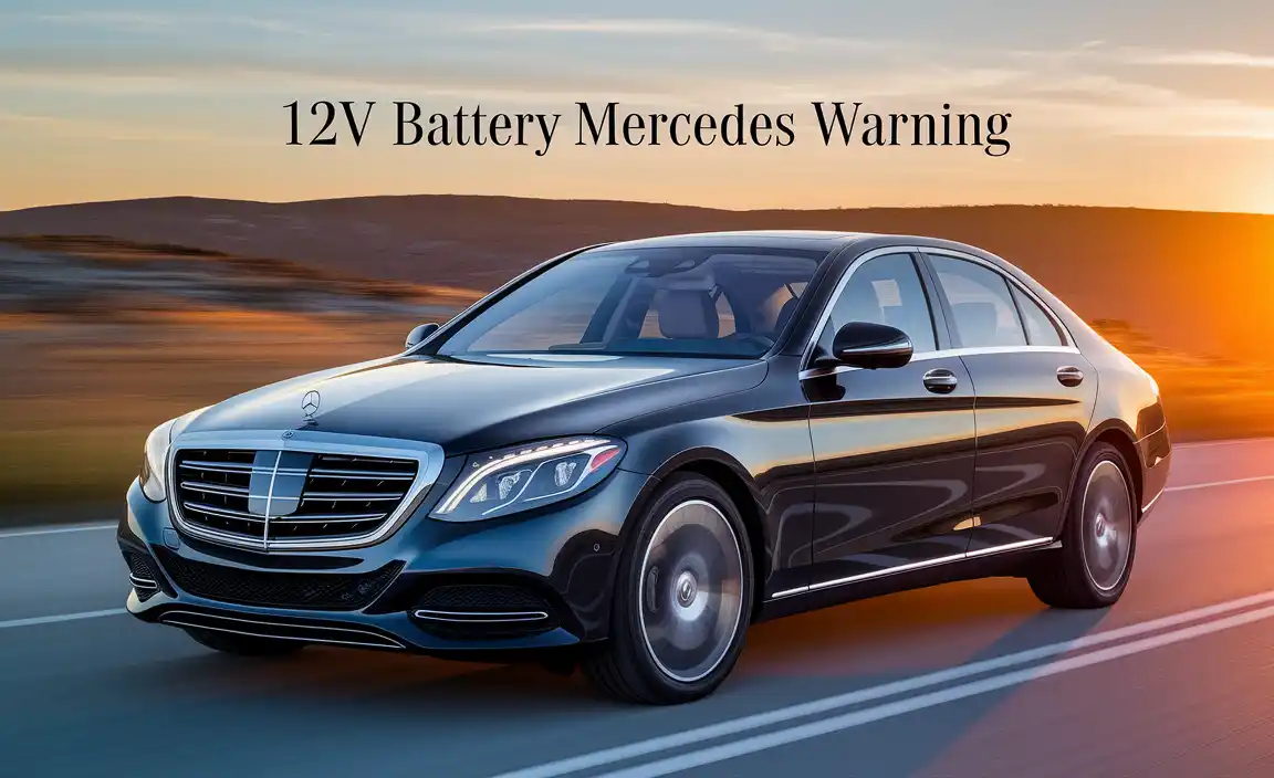 12V Battery Mercedes Warning