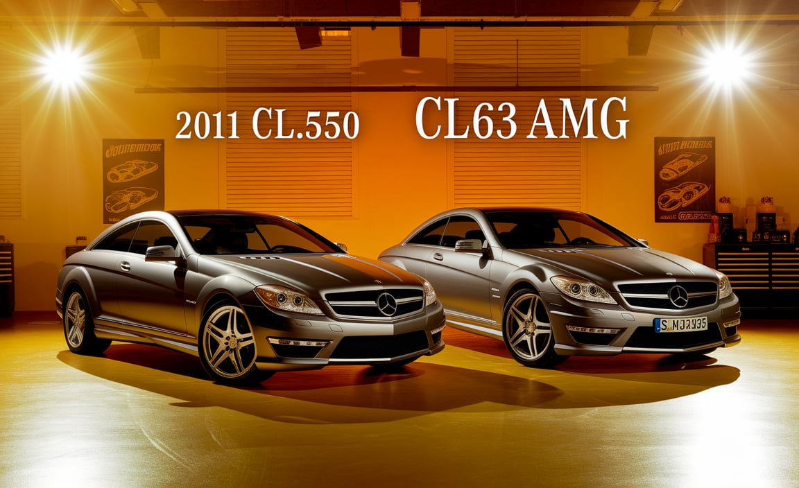 2011 CL550 And CL63 AMG