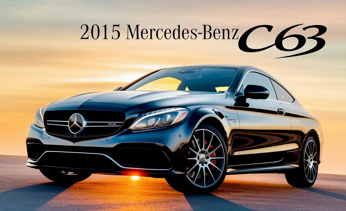 2015 Mercedes-Benz C63