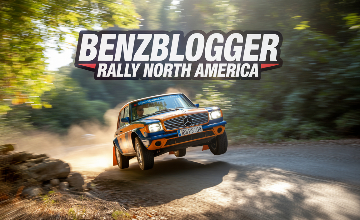 BenzBlogger at Rally North America