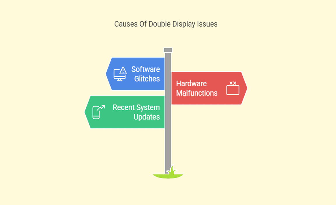 Causes Of Double Display Issues