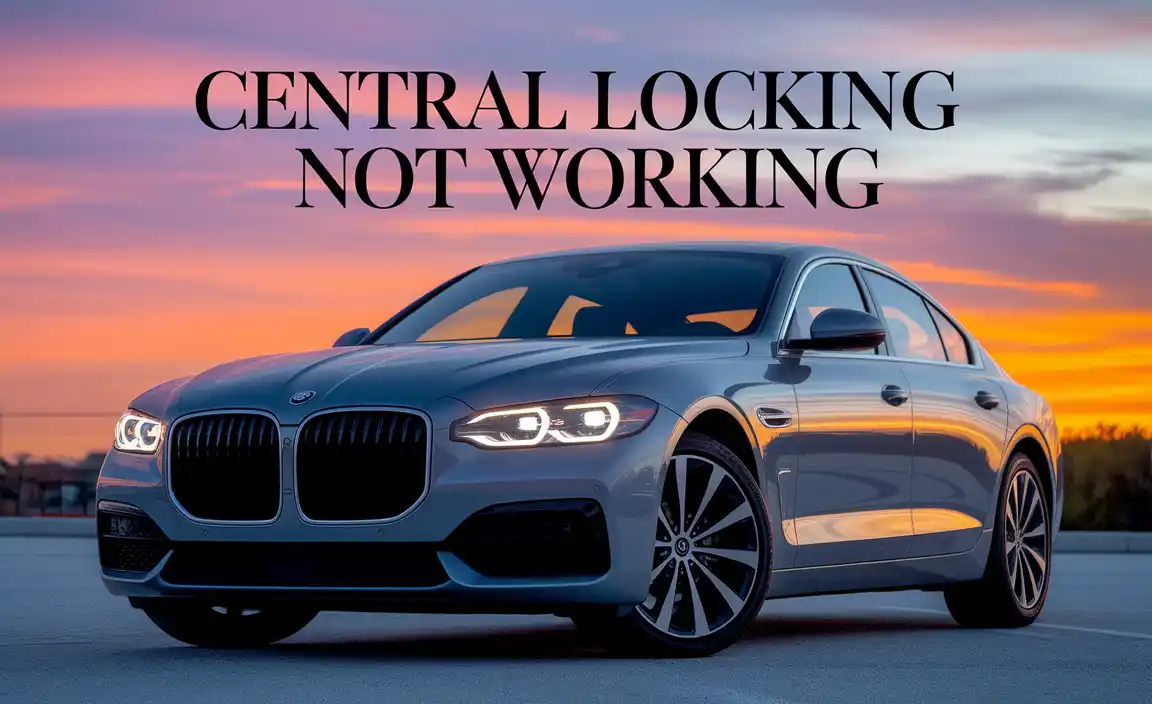 Central Locking Not Working