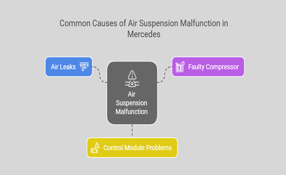 Common Causes Of Air Suspension Malfunction in Mercedes