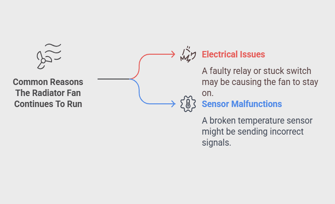 Common Reasons The Radiator Fan Continues To Run